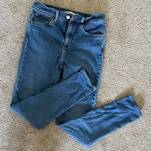Levi’s high rise super skinny jeans